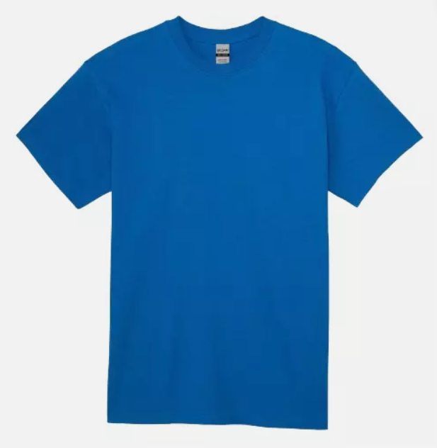 Short Sleeve Royal Blue T-shirt
