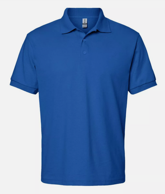Short Sleeve Royal Blue Polo