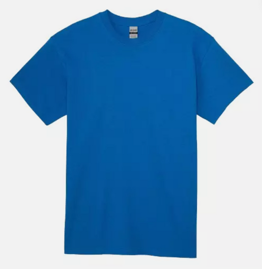Short Sleeve Royal Blue T-shirt