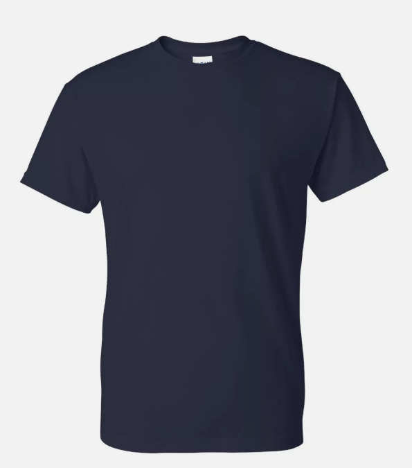 Short Sleeve Navy Blue T-shirt