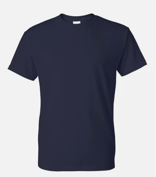 Short Sleeve Navy Blue T-shirt