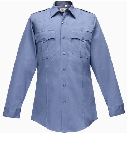 Long Sleeve Light Blue Oxford Shirt