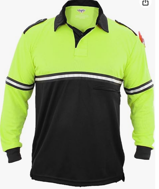Long Sleeve High Visibility Work Shirt